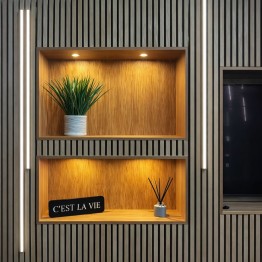 LED лампи 600*20мм за стенни панели| трансформатор 60W 5A 12V